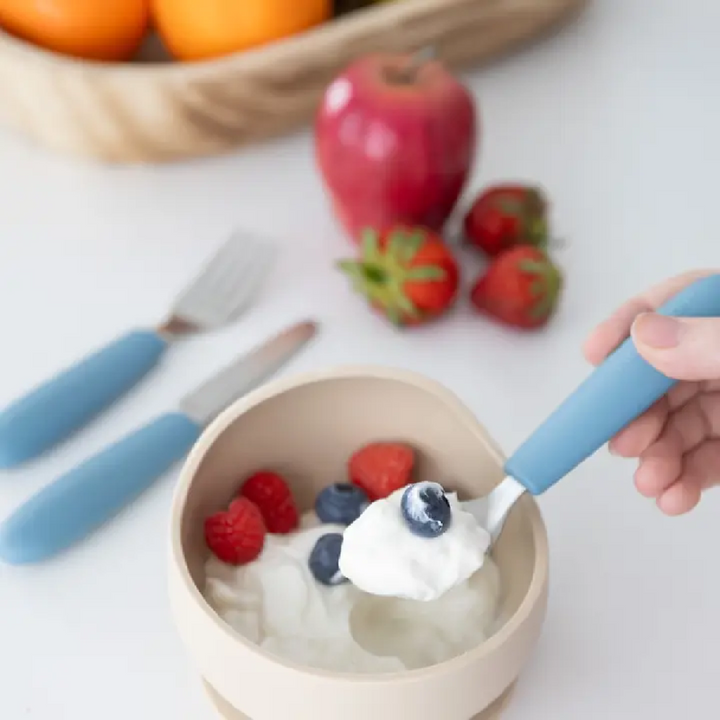 KiddiKutter Cutlery Set - Sky Blue