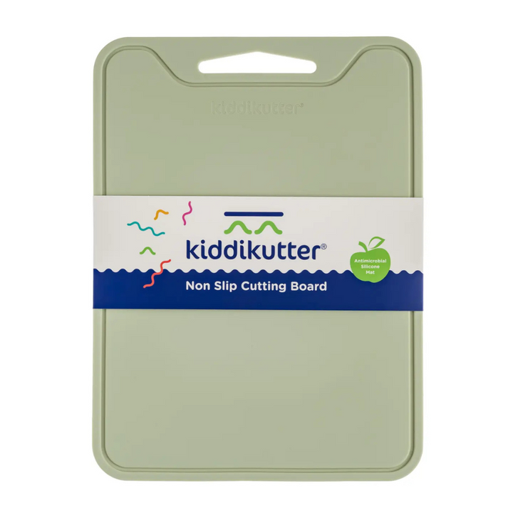 Kiddikutter Non-Slip Cutting Board - Sage Green