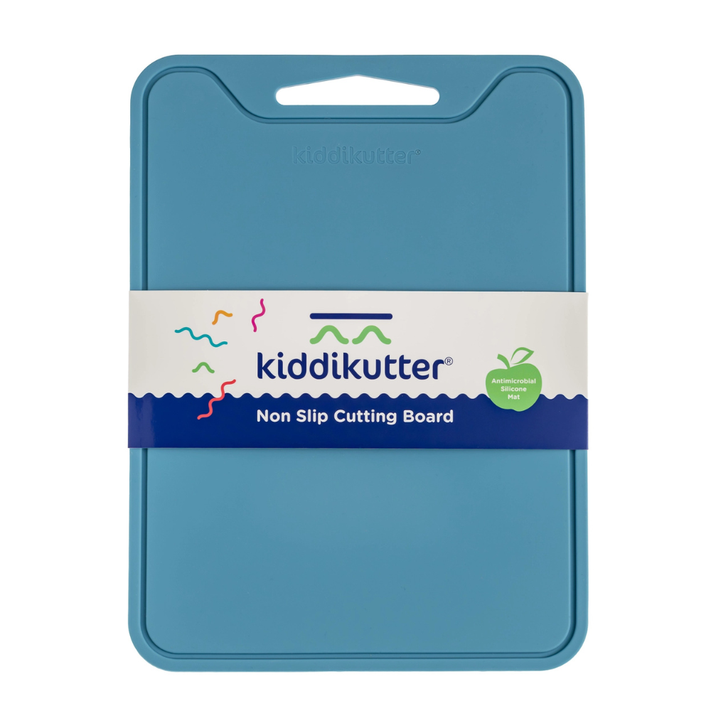 Kiddikutter Non-Slip Cutting Board - Sky Blue