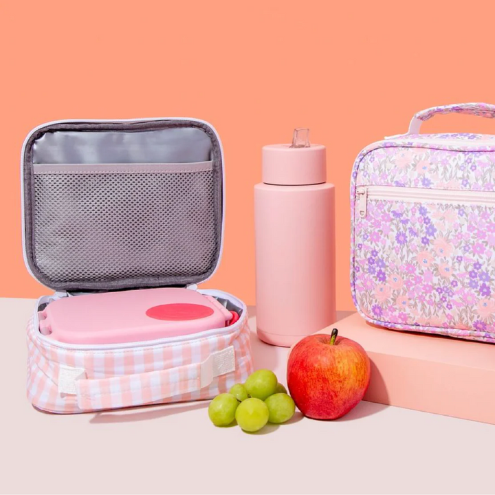 Kinnder MINI Insulated Lunch Bag - Pink Gingham