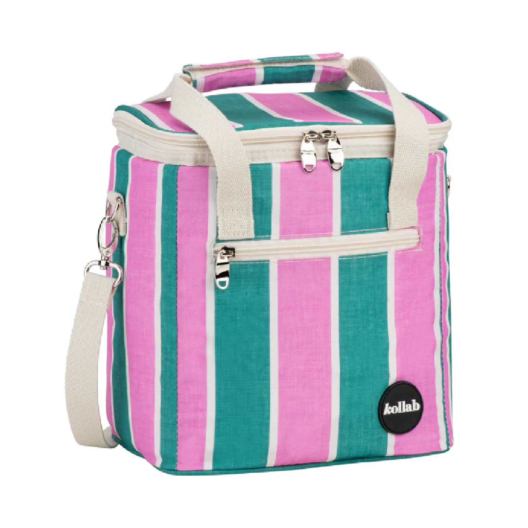 Kollab Mini Insulated Cooler Bag - Spring Stripe