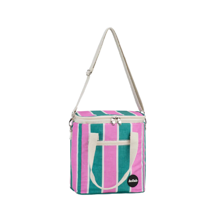 Kollab Mini Insulated Cooler Bag - Spring Stripe
