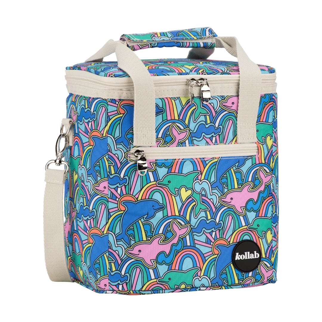 Kollab Mini Insulated Cooler Bag - Dolphin Dreams