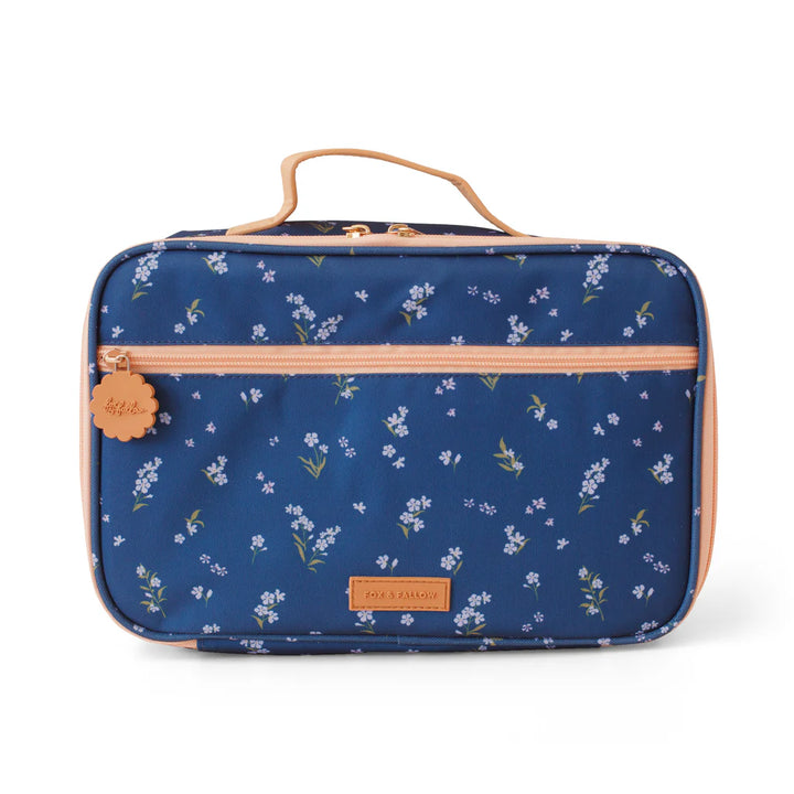 Fox & Fallow Insulated Lunch Bag - LARGE - Forget-Me-Not