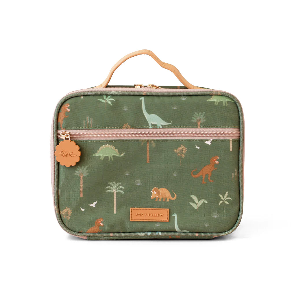 Fox & Fallow Insulated Lunch Bag - MINI - Dinos