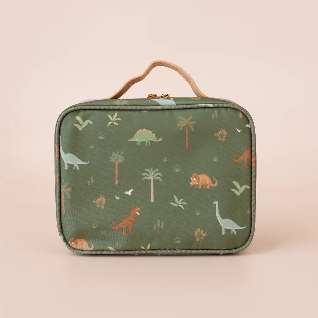 Fox & Fallow Insulated Lunch Bag - MINI - Dinos