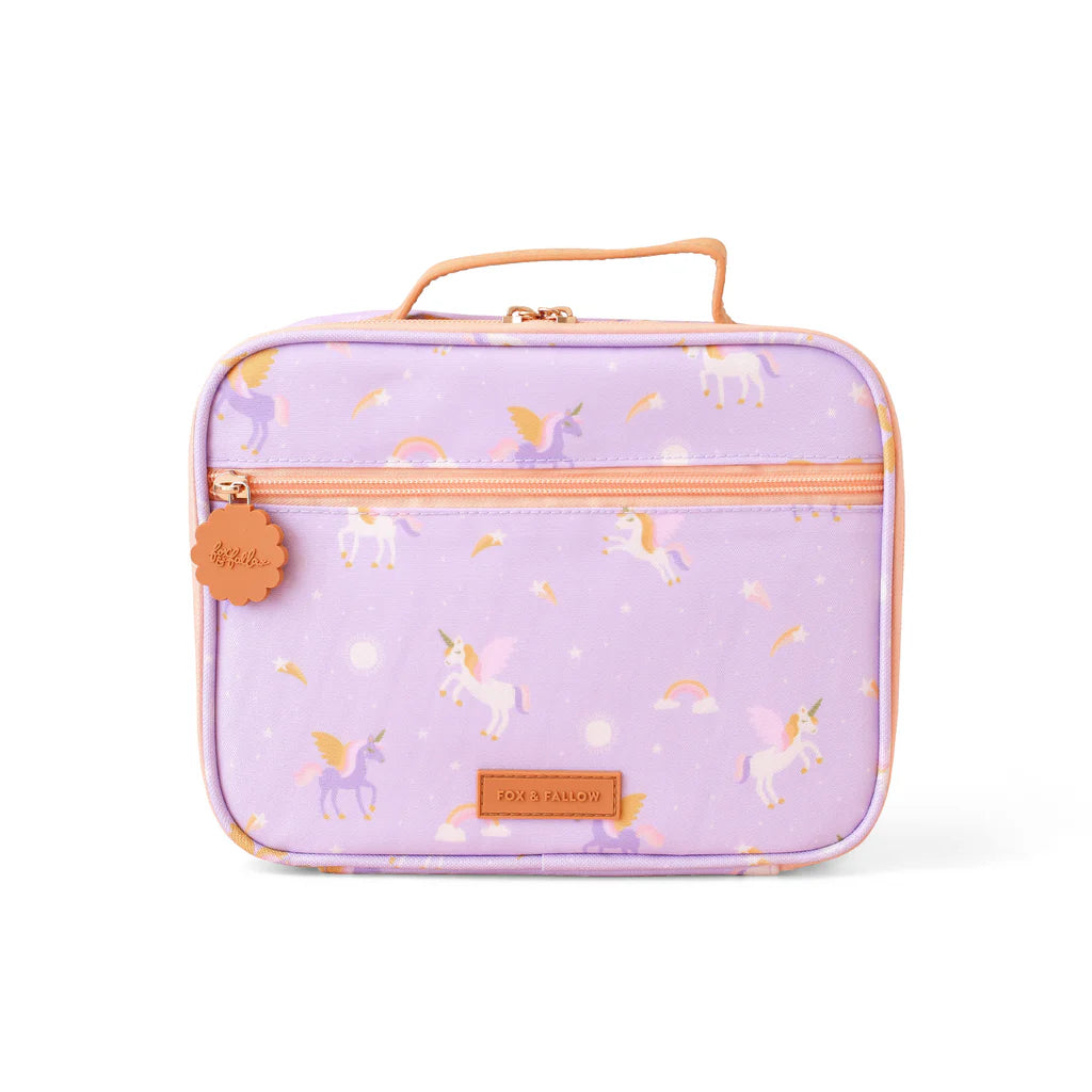 Fox & Fallow Insulated Lunch Bag - MINI - Unicorns