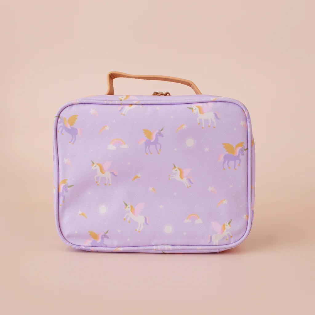 Fox & Fallow Insulated Lunch Bag - MINI - Unicorns