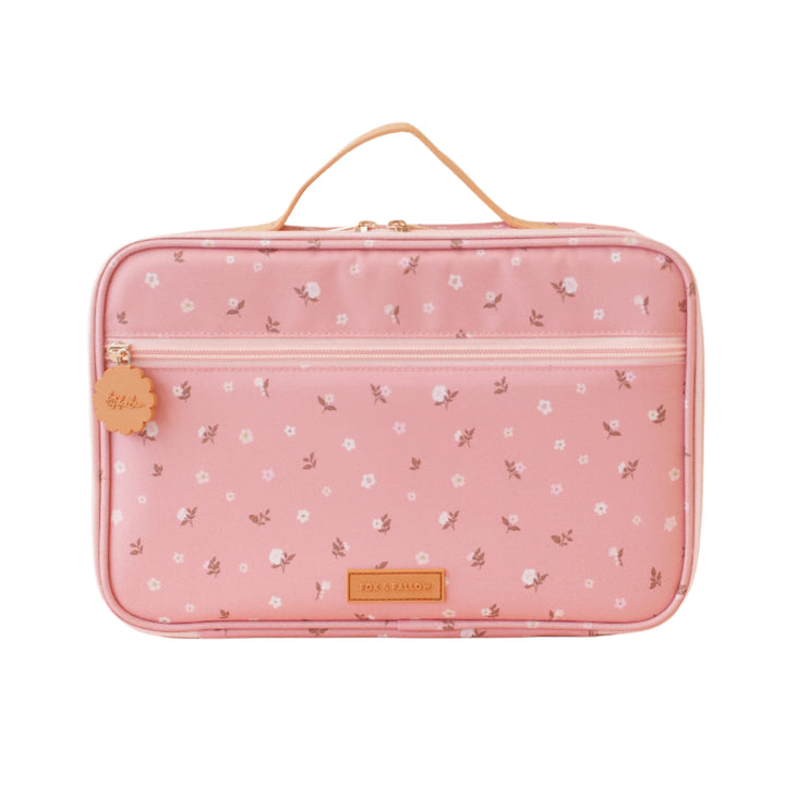 Fox & Fallow Insulated Lunch Bag - LARGE - Dusty Roses
