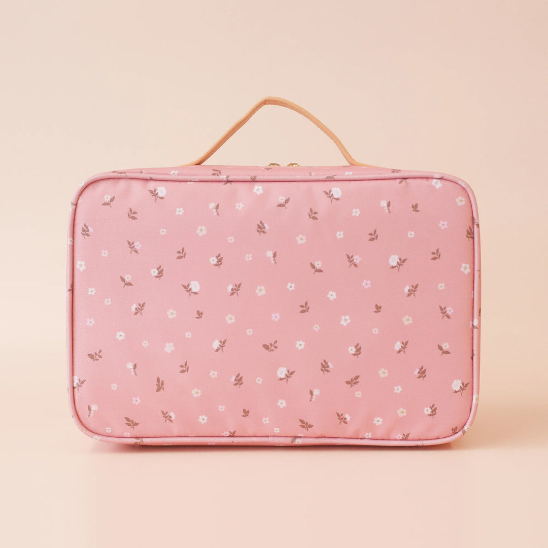 Fox & Fallow Insulated Lunch Bag - LARGE - Dusty Roses