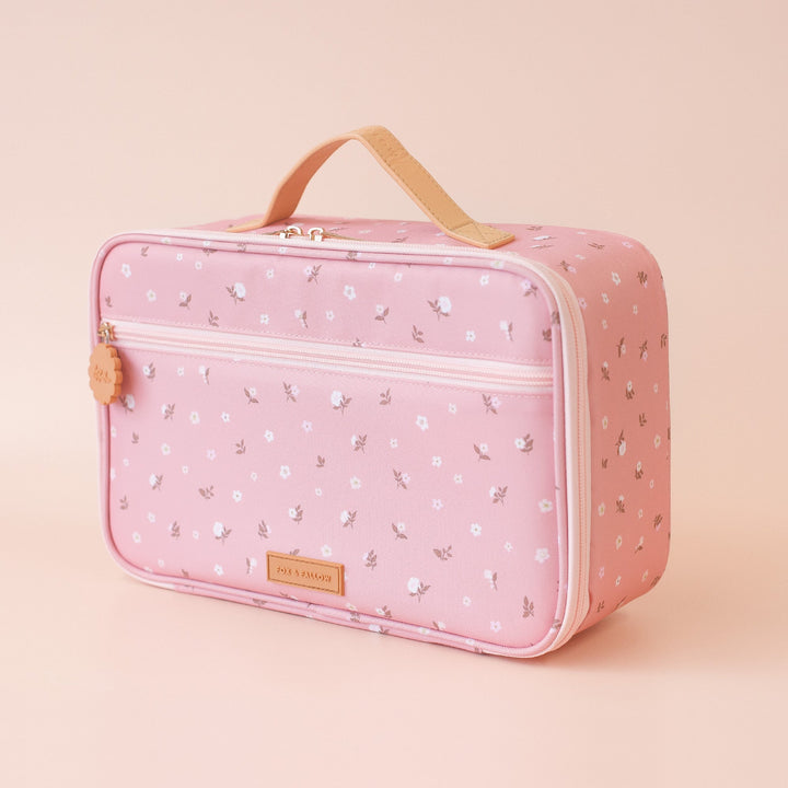 Fox & Fallow Insulated Lunch Bag - LARGE - Dusty Roses
