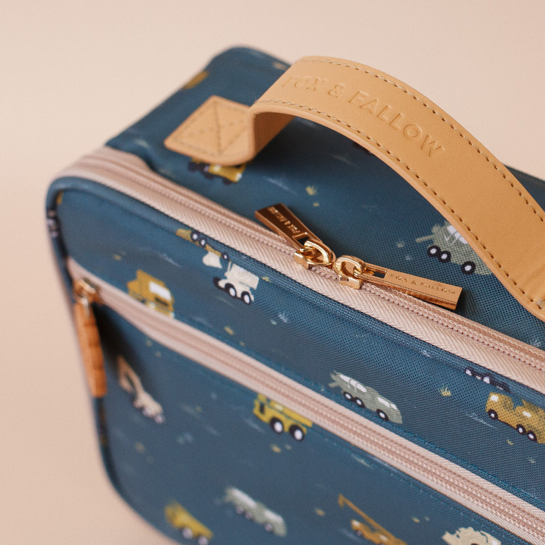 Fox & Fallow Insulated Lunch Bag - MINI - Trucks