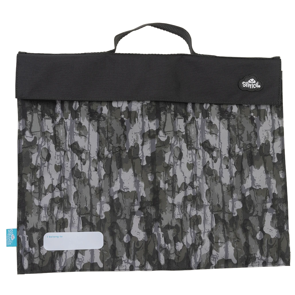 Spencil Library Bag - Bush Camo