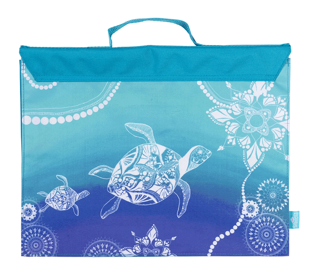 Spencil Library Bag - Turtle of Life