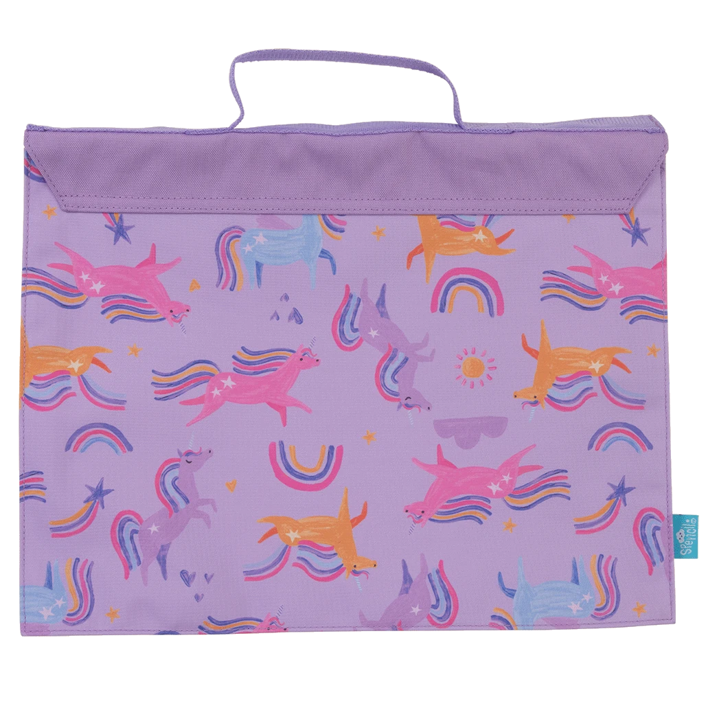 Spencil Library Bag - Unicorn Playtime