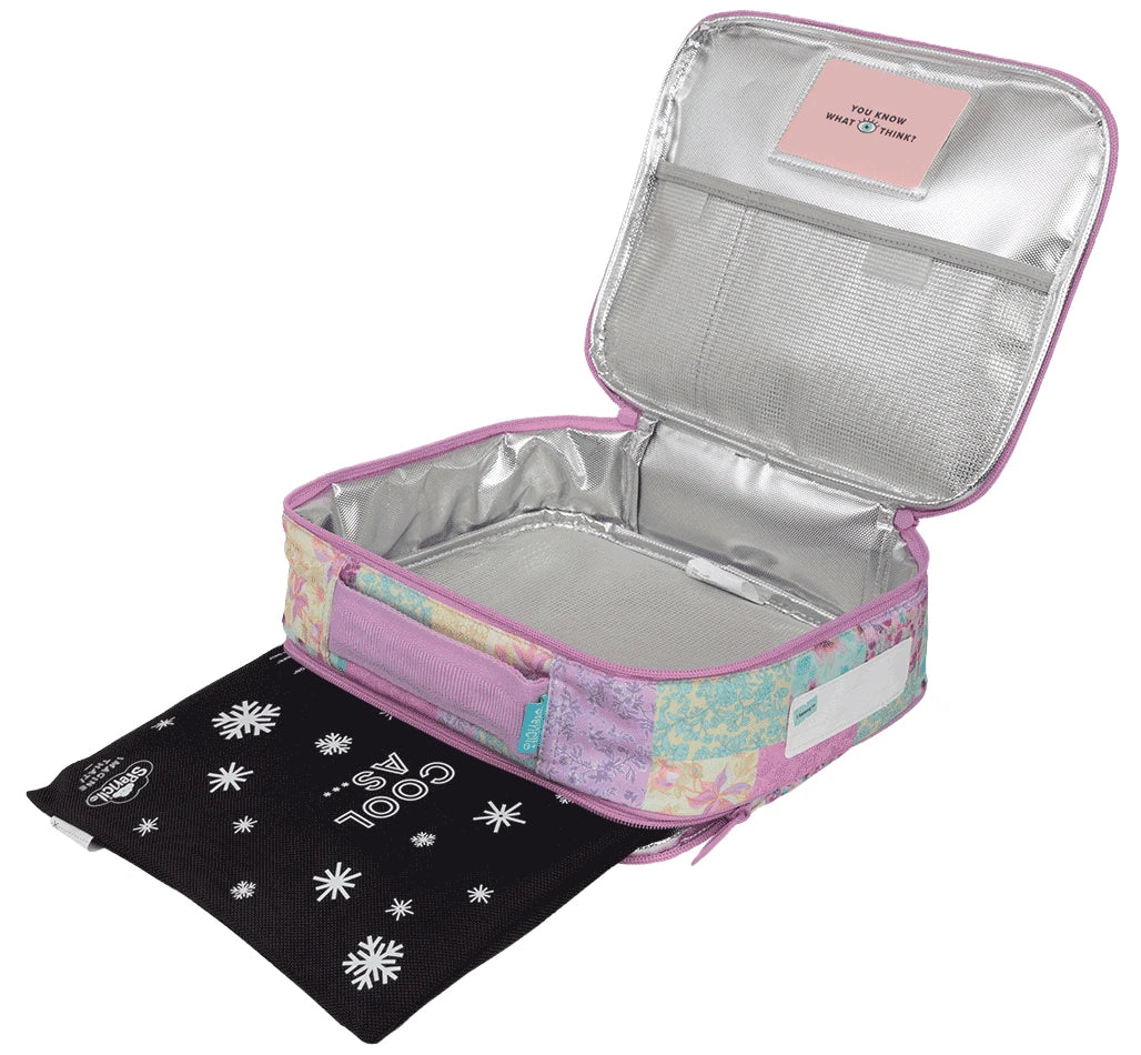 Spencil BIG Cooler Lunch Bag + Chill Pack - Blooming Beauty