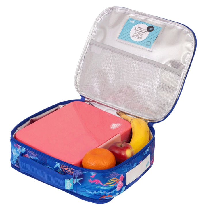 Spencil BIG Cooler Lunch Bag + Chill Pack - Coral Garden