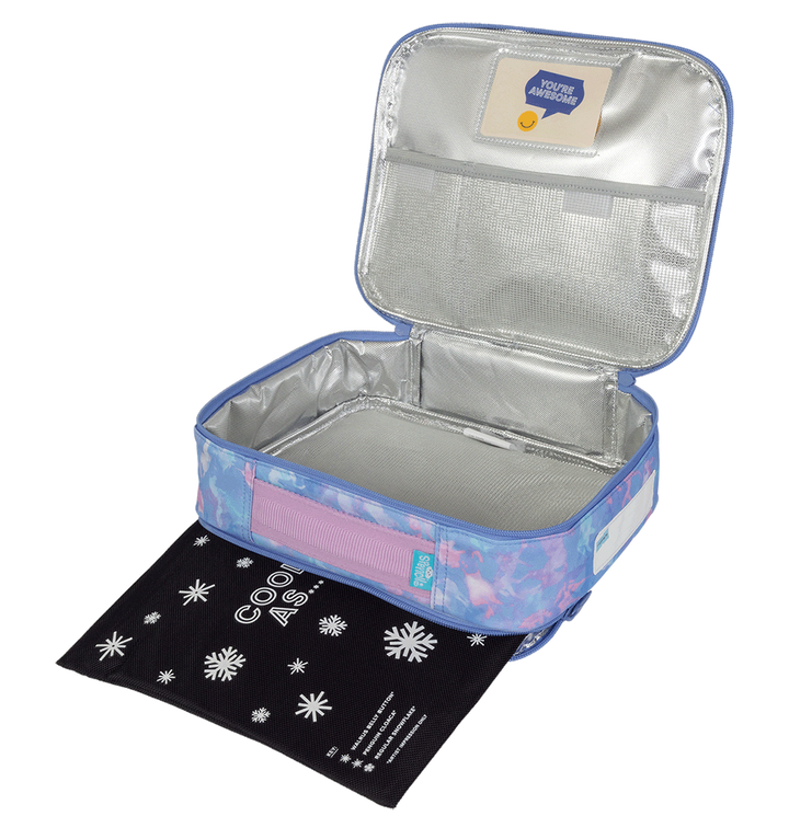 Spencil BIG Cooler Lunch Bag + Chill Pack - Unicorn Magic