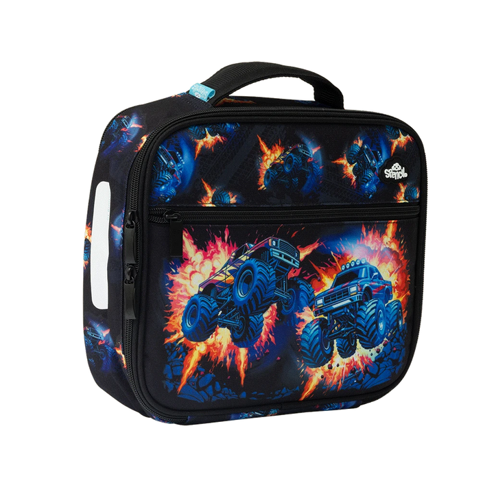 Spencil BIG Cooler Lunch Bag + Chill Pack - Monster Blaze