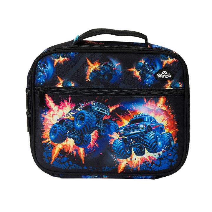 Spencil BIG Cooler Lunch Bag + Chill Pack - Monster Blaze