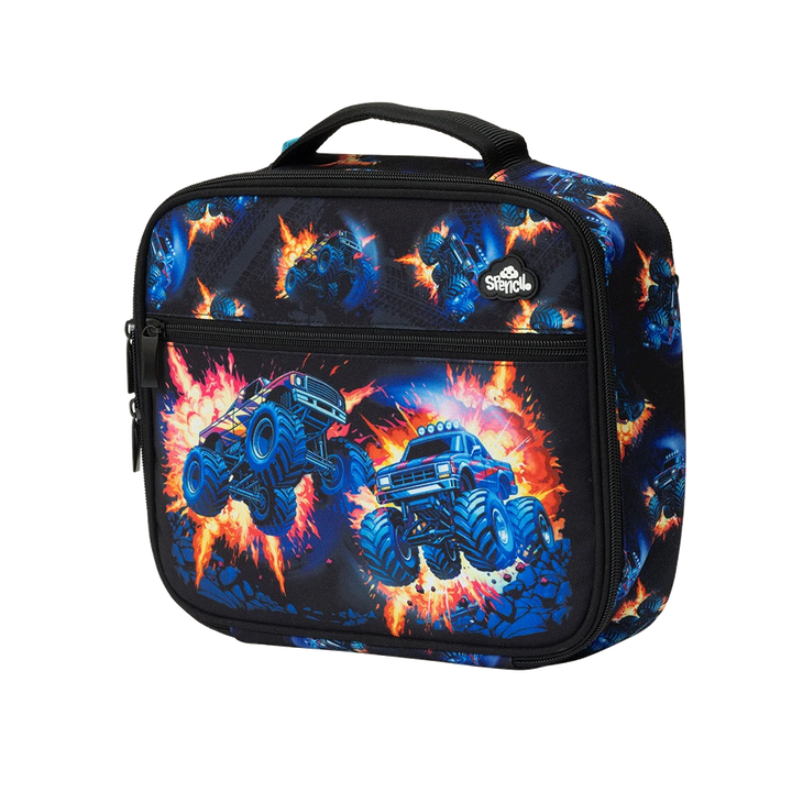 Spencil BIG Cooler Lunch Bag + Chill Pack - Monster Blaze