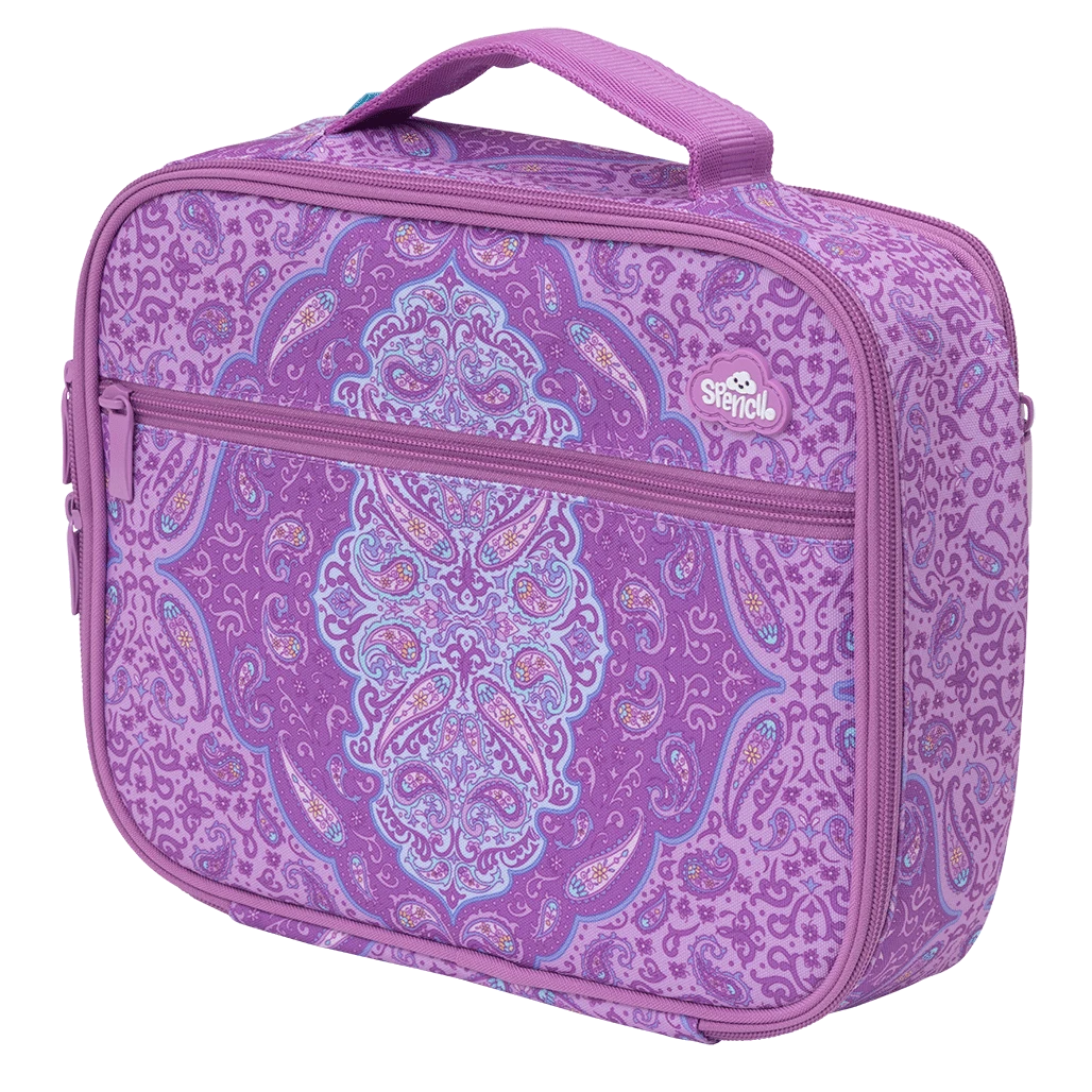 Spencil BIG Cooler Lunch Bag + Chill Pack - Paisley Daze