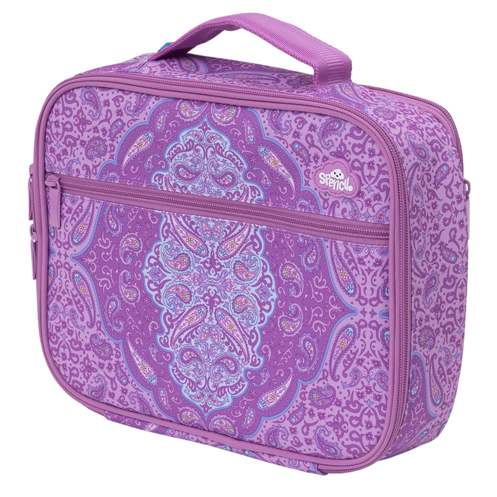 Spencil BIG Cooler Lunch Bag + Chill Pack - Paisley Daze