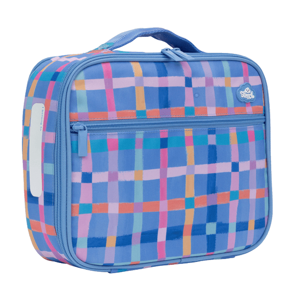 Spencil BIG Insulated Bag & Backpack Bundle - Pastel Plaid