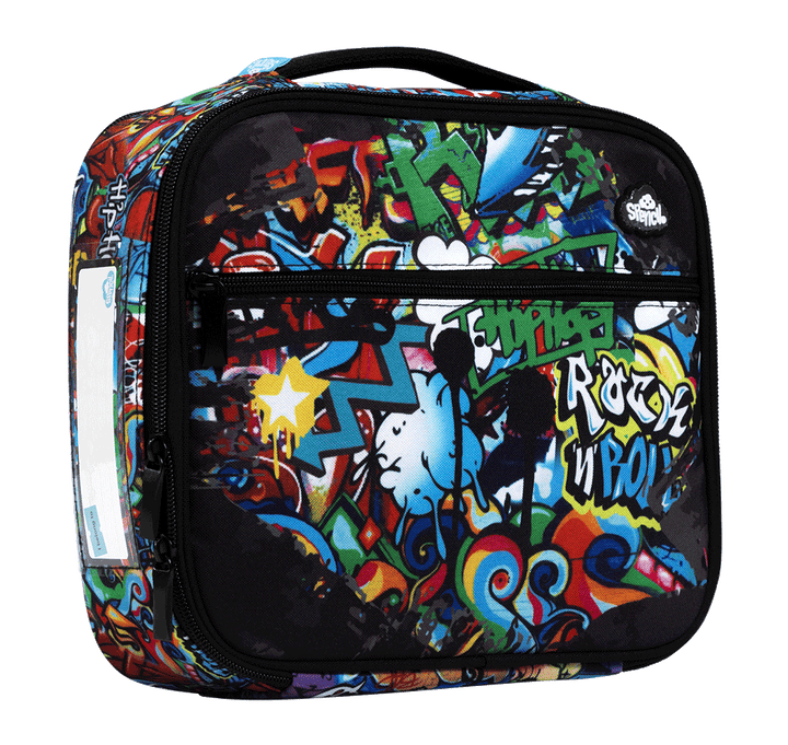 Spencil BIG Cooler Lunch Bag + Chill Pack - Street Art