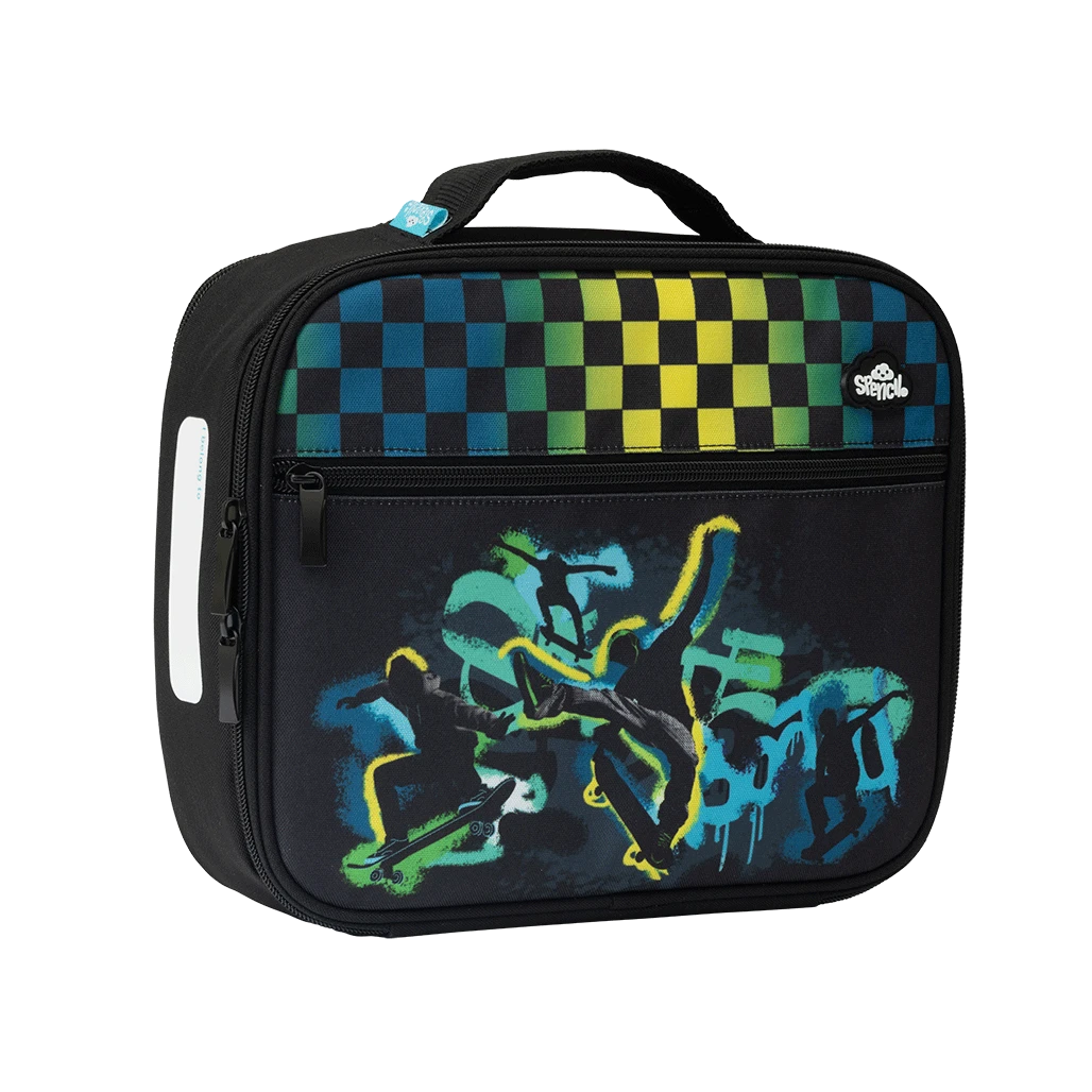 Spencil BIG Cooler Lunch Bag + Chill Pack - Skate Crew