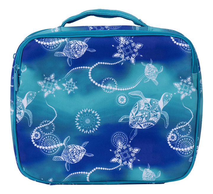 Spencil BIG Cooler Lunch Bag + Chill Pack - Turtle Of Life