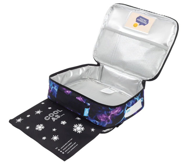 Spencil BIG Cooler Lunch Bag + Chill Pack - High Voltage