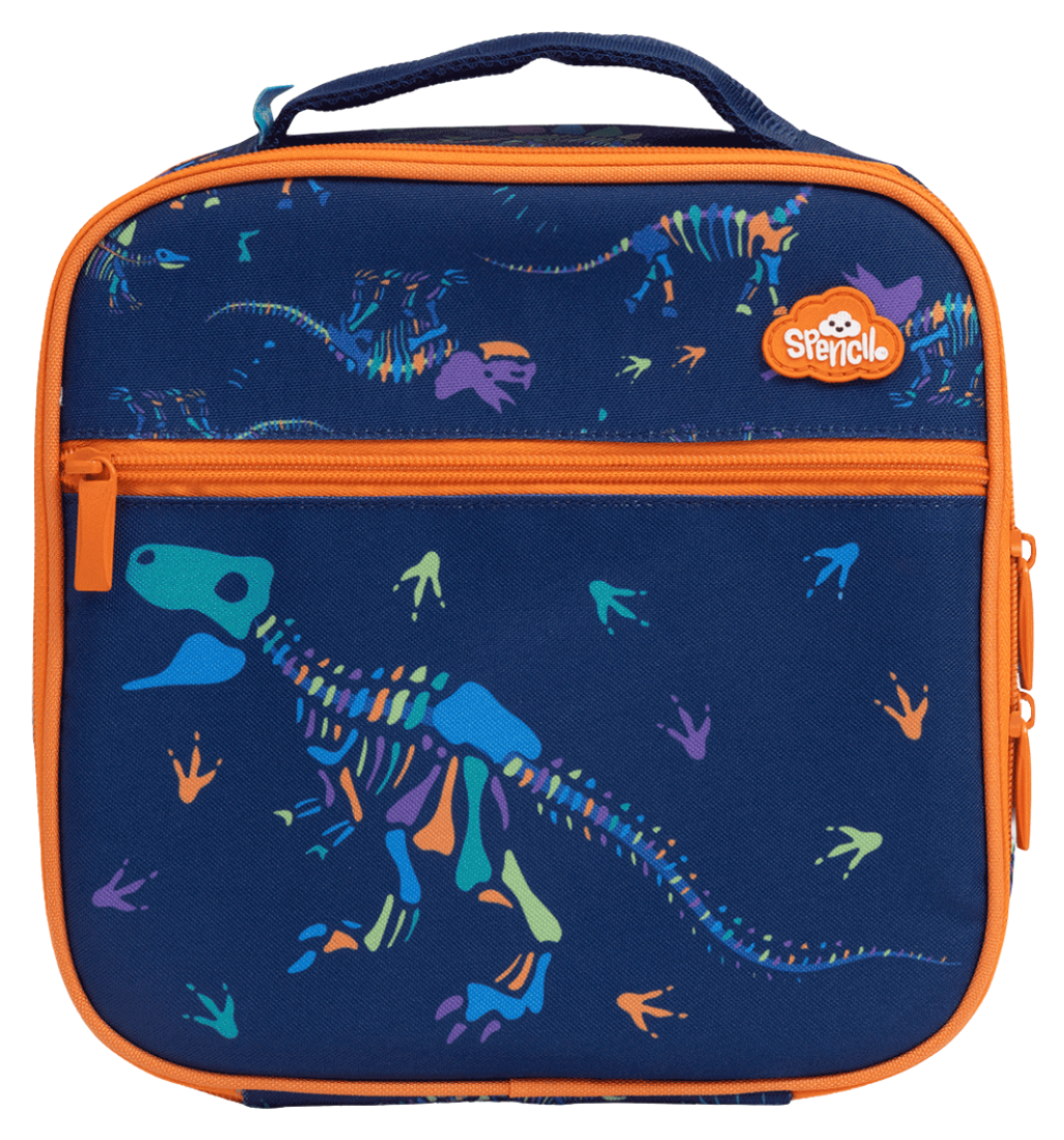 Spencil Little Cooler Lunch Bag + Chill Pack - Dino Bones