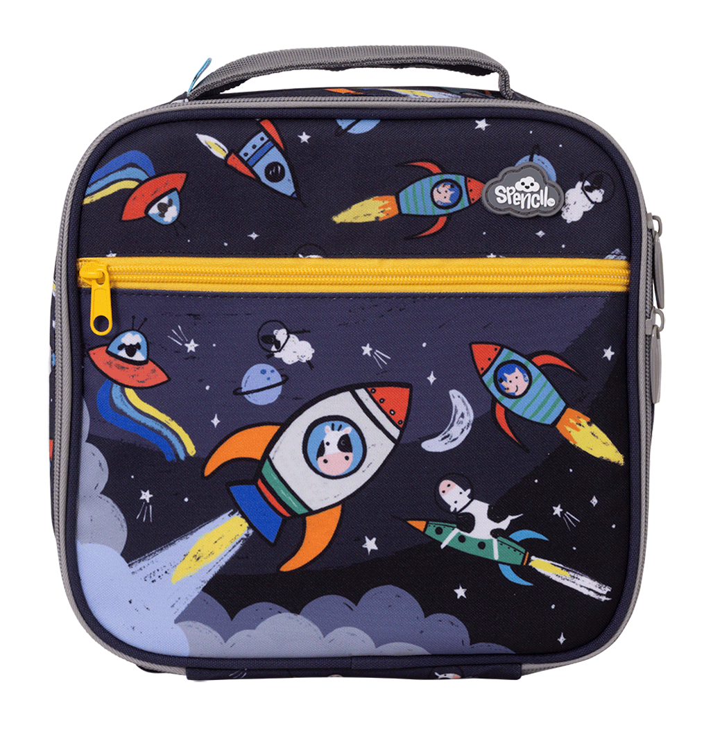 Spencil Little Cooler Lunch Bag + Chill Pack - Over The MOOOn