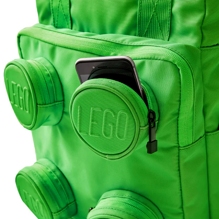 LEGO 2x2 Brick Backpack - Bright Green