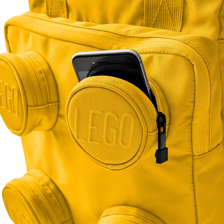 LEGO 2x2 Brick Backpack - Bright Yellow