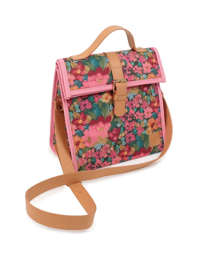 The Somewhere Co. Insulated Lunch Satchel - Amongst The Flower