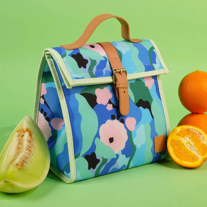 The Somewhere Co. Insulated Lunch Satchel - Honeydew