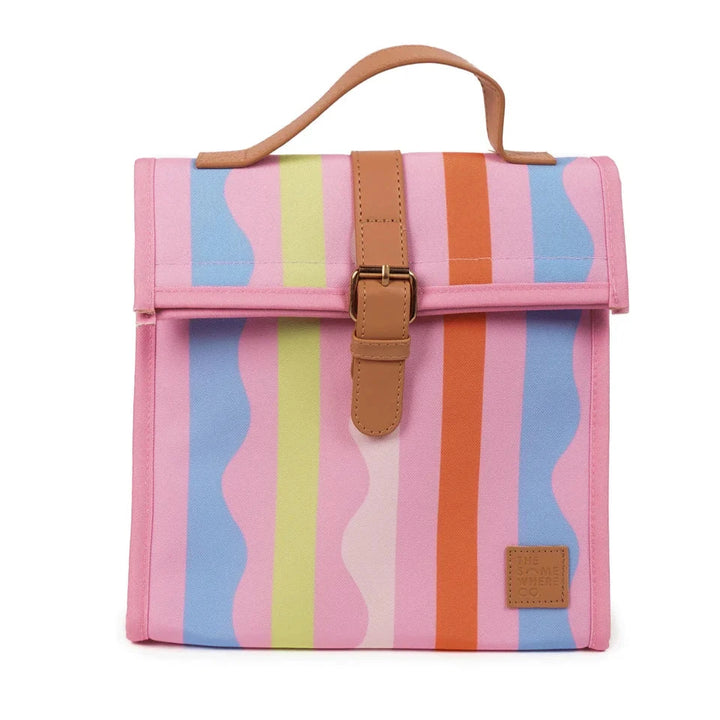 The Somewhere Co. Insulated Lunch Satchel - Sweet Siesta