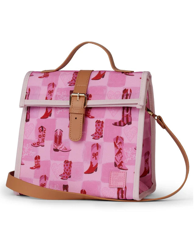 The Somewhere Co. Insulated Lunch Satchel - Hold On Darlin'