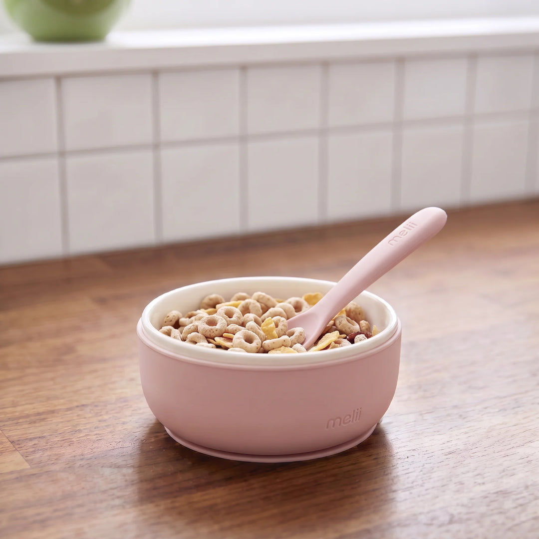 Melii Ceramic Bowl with Silicone Sleeve - Blue