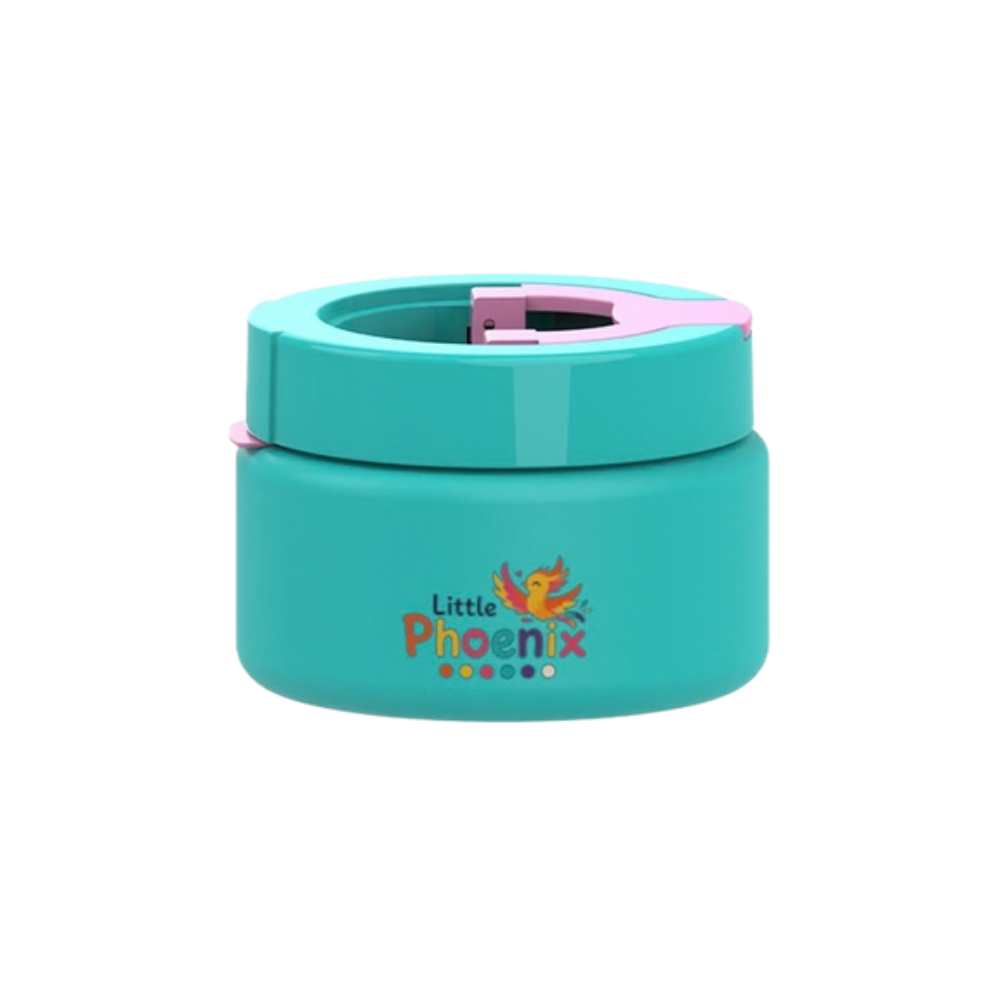 Little Phoenix Insulated Food Jar - Aqua & Pink