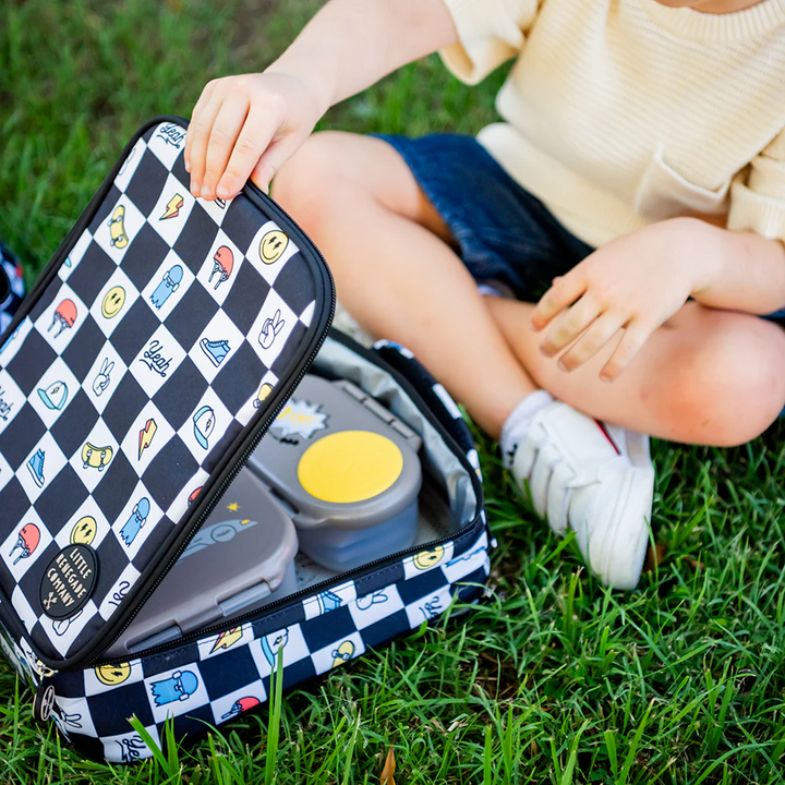 Little Renegade Company Insulated Lunch Bag - Checkmate