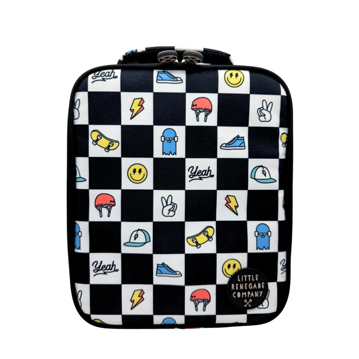Little Renegade Company Insulated Lunch Bag - Checkmate