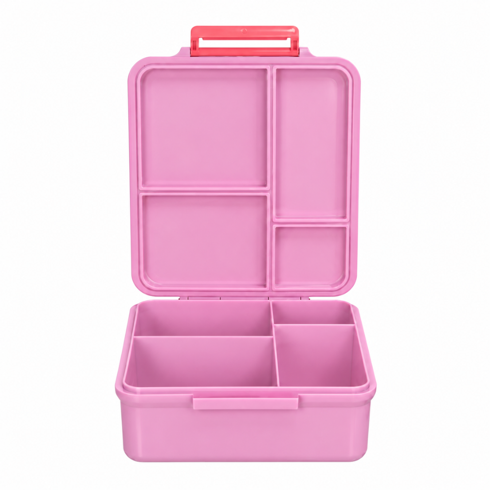 Little Phoenix Bento Lunch Box with Food Jar - Pink & Red