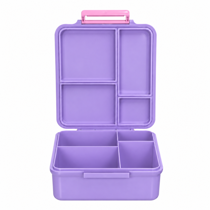 Little Phoenix Bento Lunch Box with Food Jar - Purple & Pink