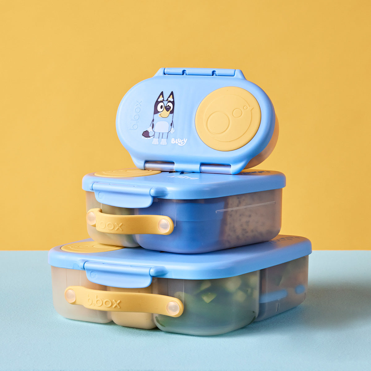 b.box Bento Lunch Box Snack - Bluey I The Bento Buzz