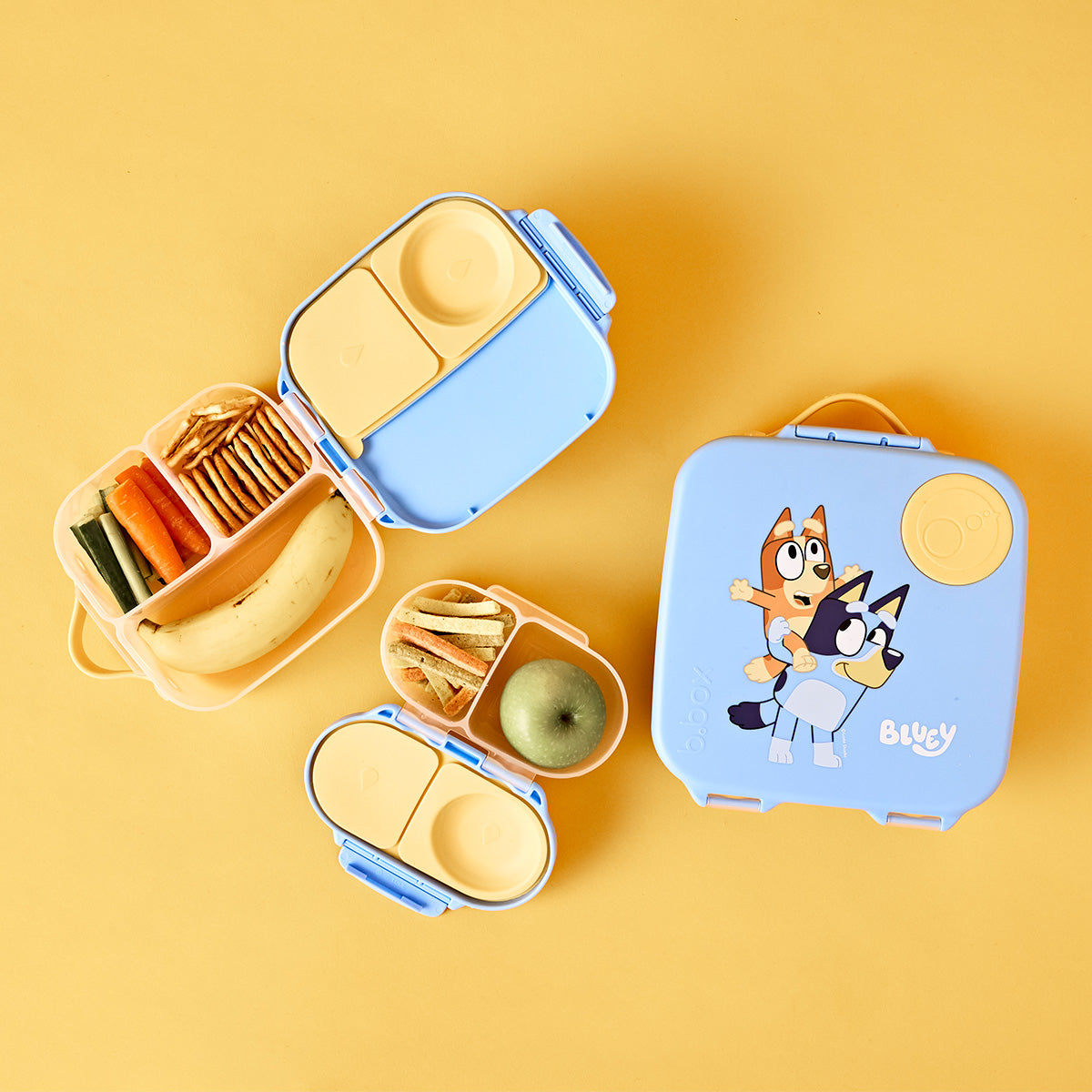 b.box Bento Lunch Box Snack - Bluey I The Bento Buzz