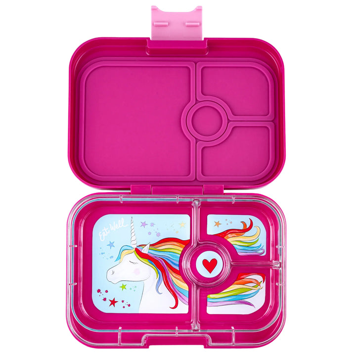 Yumbox Panino 4 Lunch Box - Malibu Purple - Unicorn