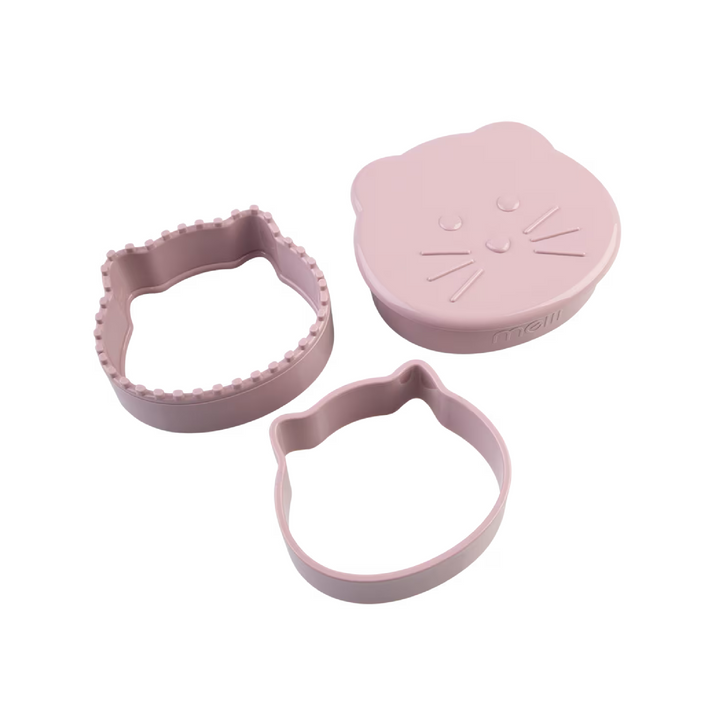 Melii Luxe 3-in-1 Sandwich Cutters - Set of 2 - Unicorn & Cat